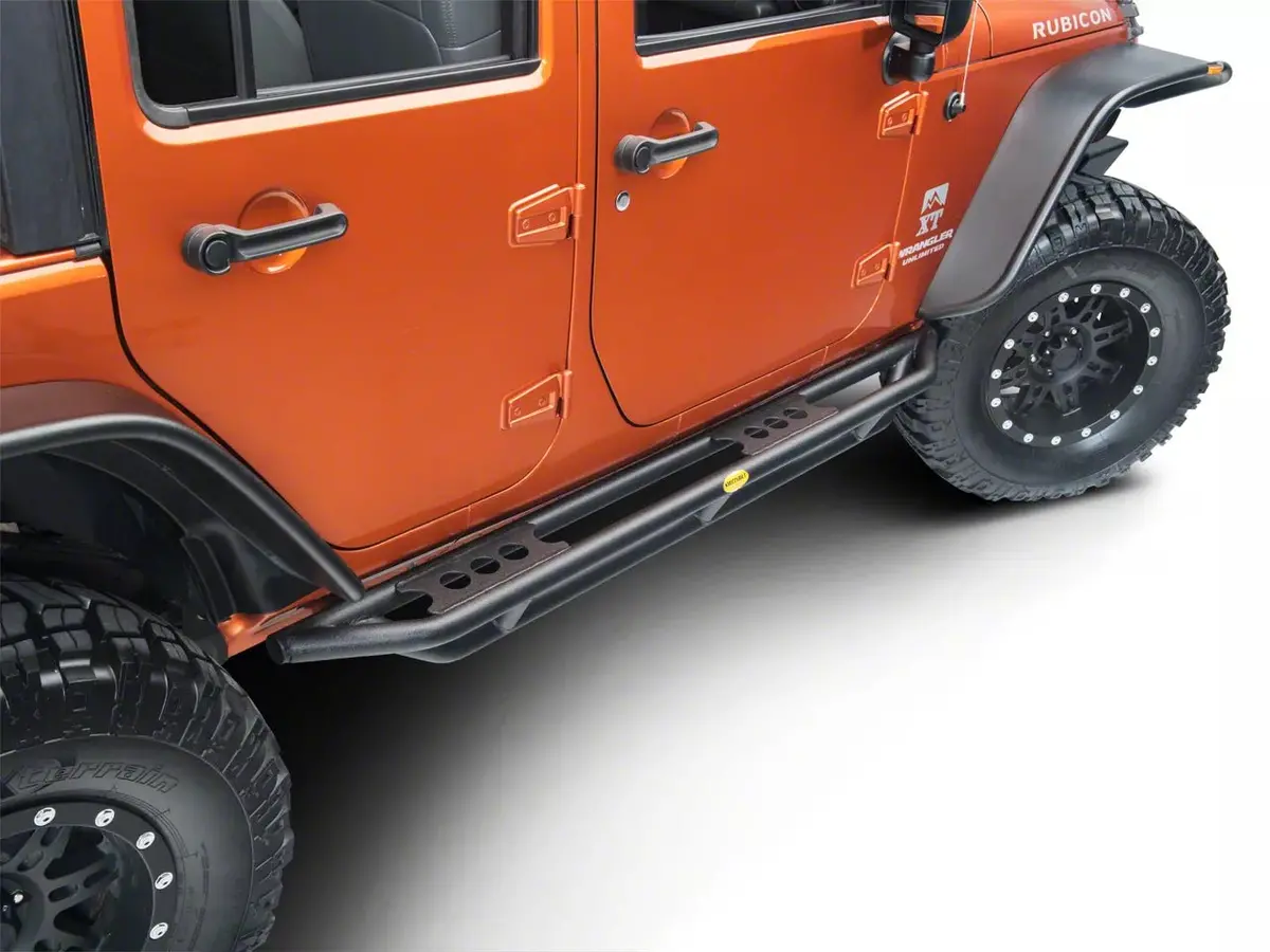 Smittybilt No Drill Rock Sliders For 2010-2018 Jeep Wrangler Jk 4 Door - Recon Recovery 1