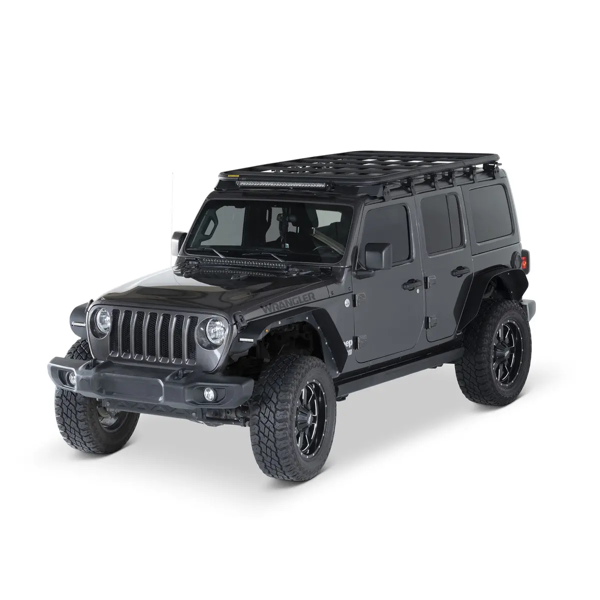 Smittybilt Defender Series Roof Rack Platform Kit For 2018-2026 Jeep Wrangler Jl (4 Door) 2