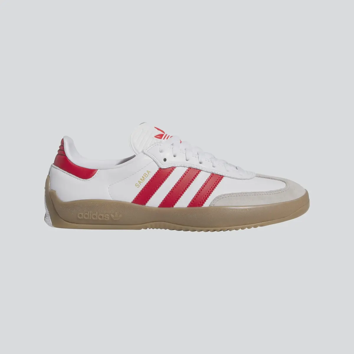 Adidas Puig Samba Shoe - White/Better Scarlet/Gum 1