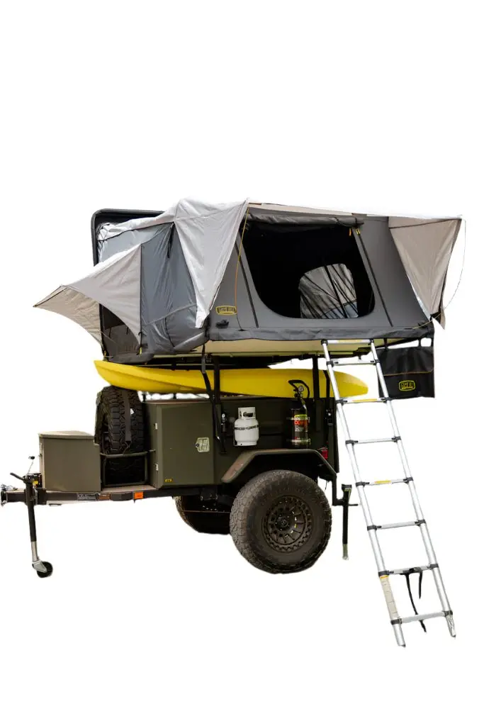Smittybilt Overland Gen2 Xxl Hard Shell Rooftop Tent Rtt (5 Person) - Recon Recovery 1