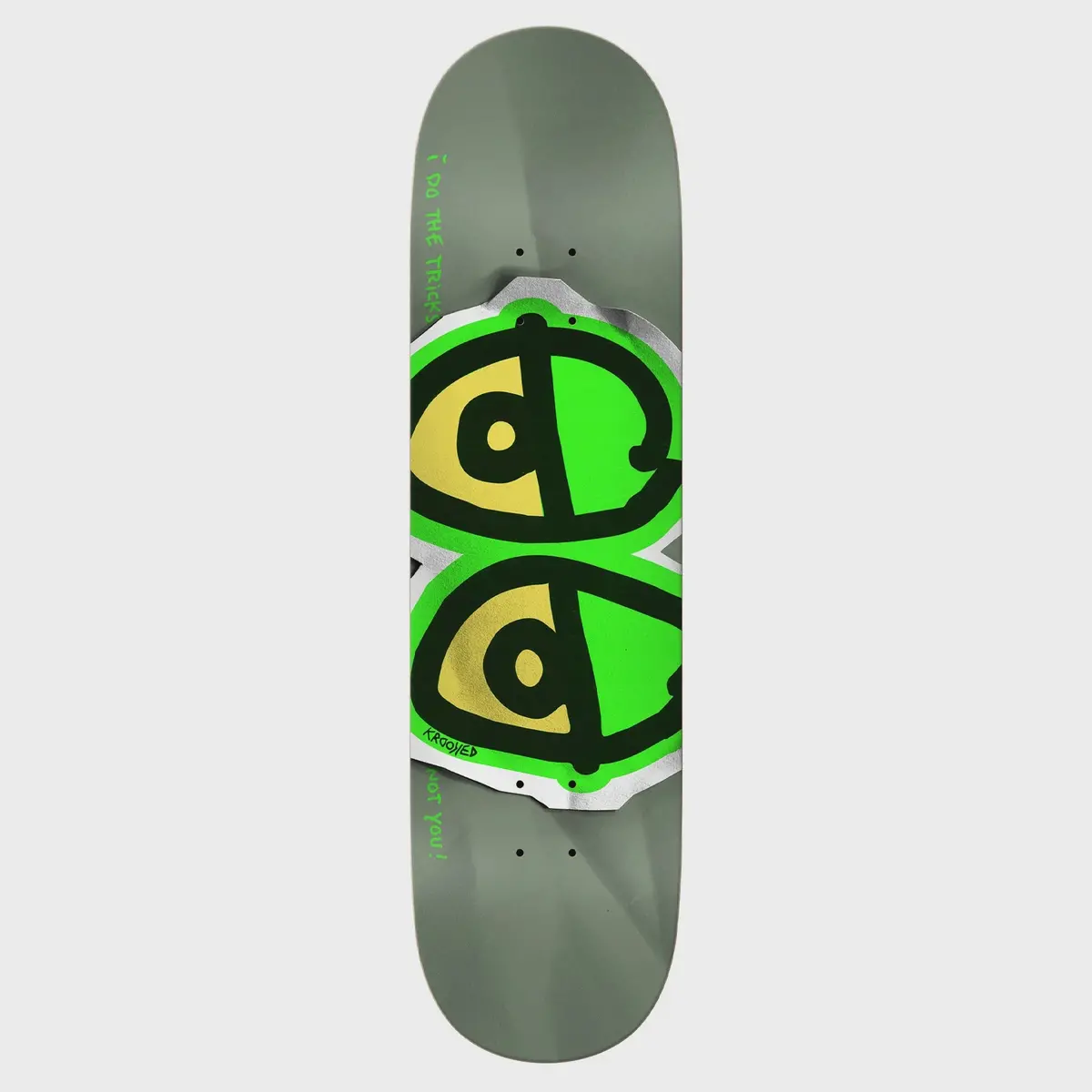 Krooked Dbx Eyes Full Se Deck - Green 1