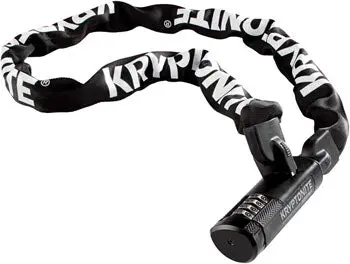 Kryptonite Keeper 712 Chain Lock With Combination: 3.93' (120Cm) 1