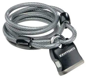 Kryptonite Kryptoflex Cable Lock With Key: 6' X 8Mm 1