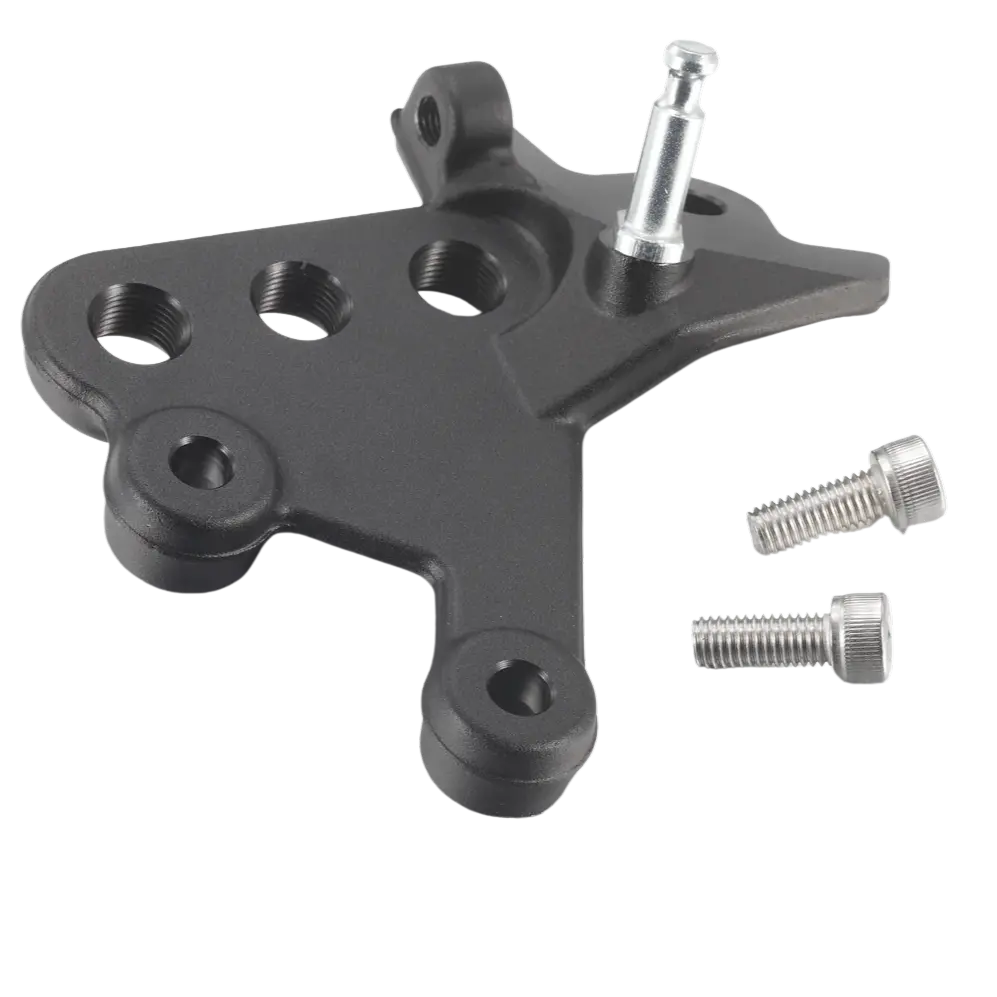 Left Foot Peg Mounting Bracket (With 2Screws) - E-Ride Pro 1