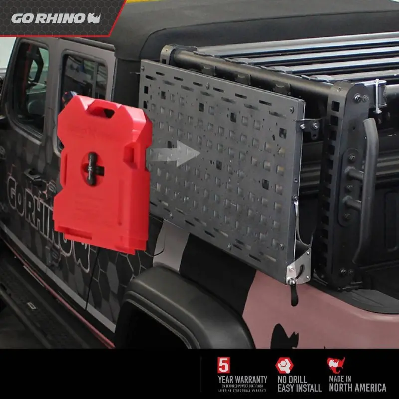 Go Rhino Xrs Overland Bed Rack & Srm Roof Rack Accessories 6