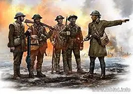 1:35 British Infantry Somme Battle Period, 1916 (Open Box) 1