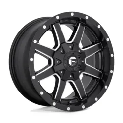 Fuel Maverick  20X10 5X5.5/150 -18 Matte Black Milled **Clearance** 1