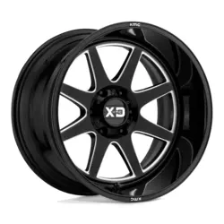 Xd Pike 20X10 -18 6X139.7 Gloss Black Milled **Clearance** 1