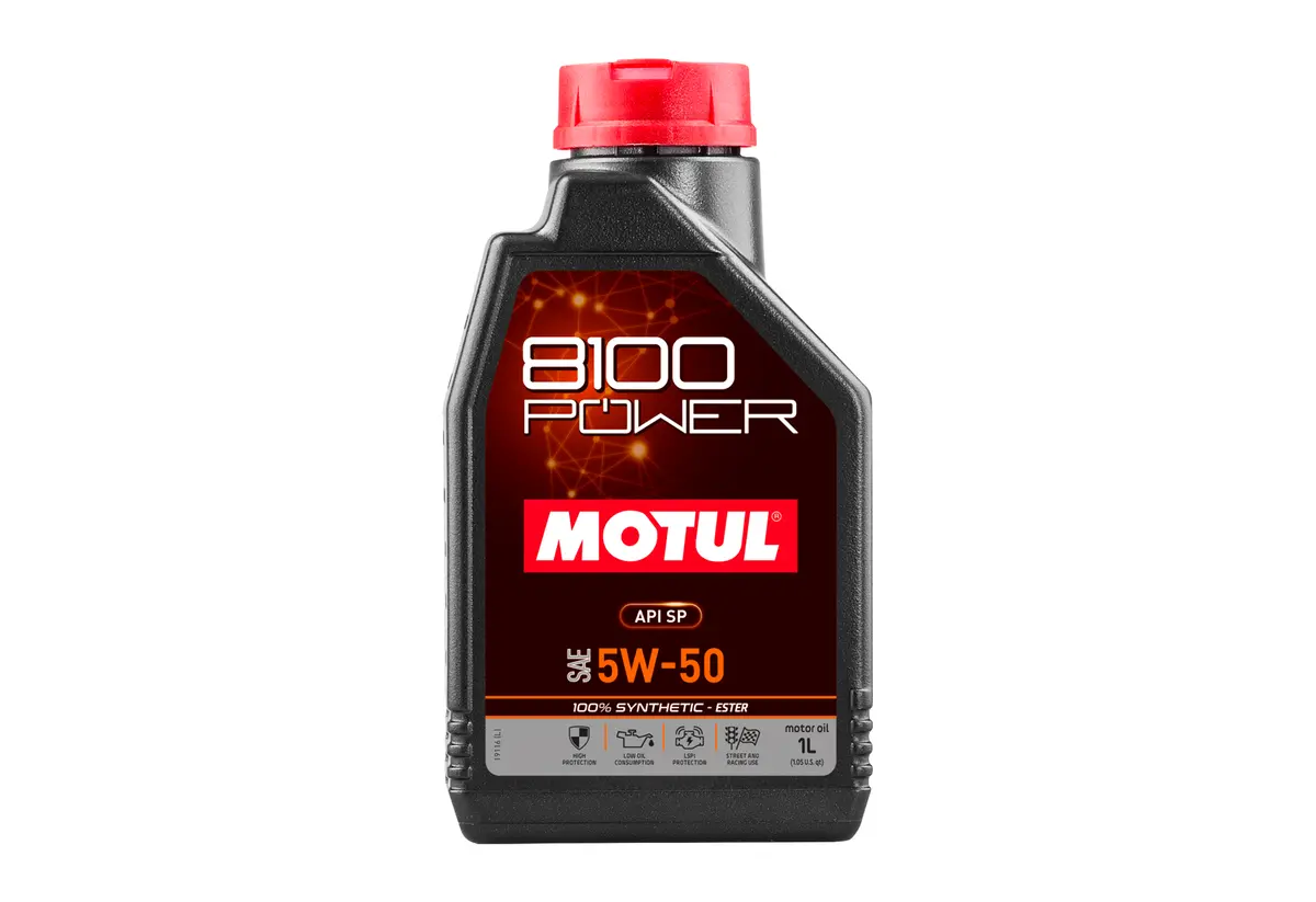 Motul 8100 Power 5W-50 Full Synthetic (1L) 1