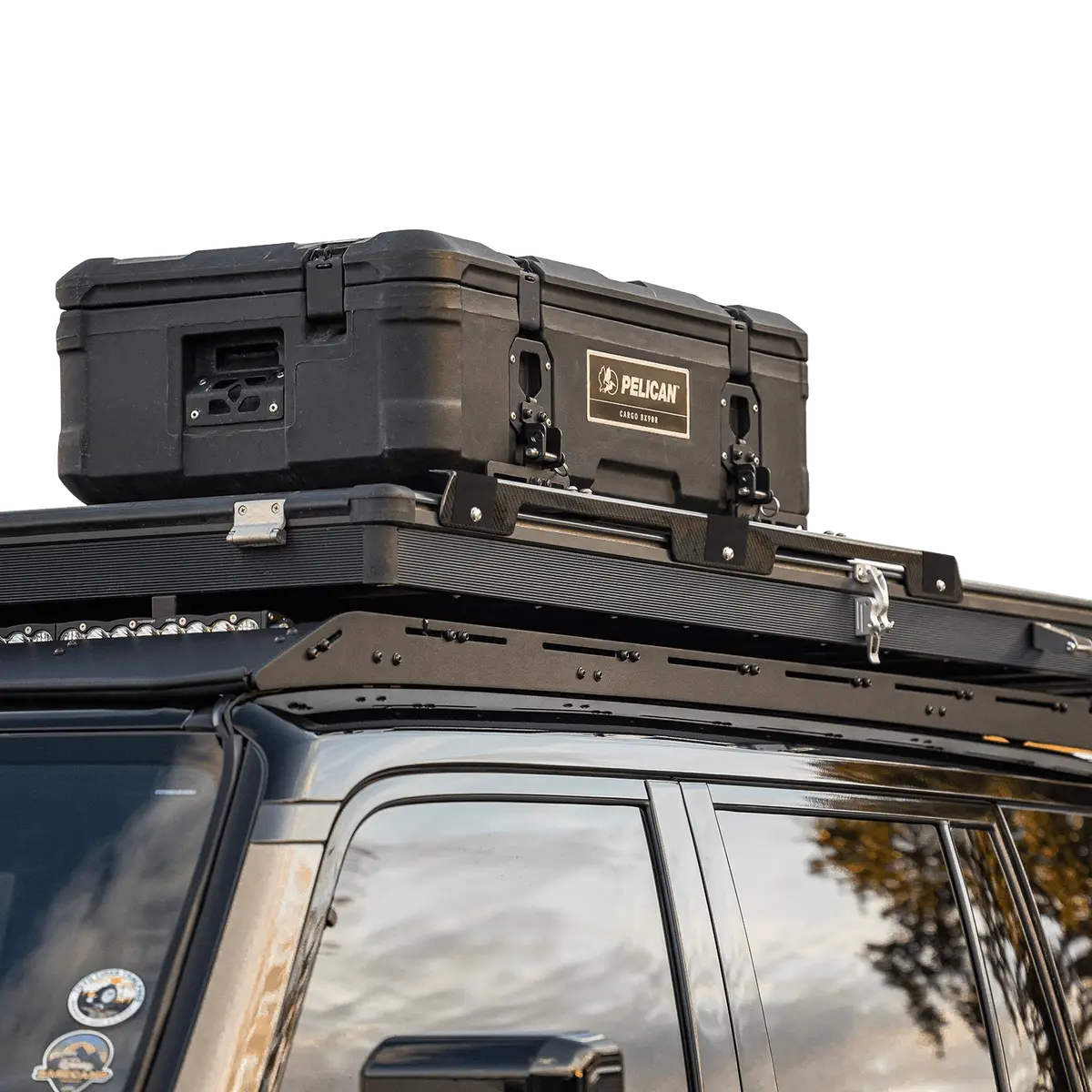 Inspired Overland Carbon Fiber Crossbar Kit - Recon Recovery 1