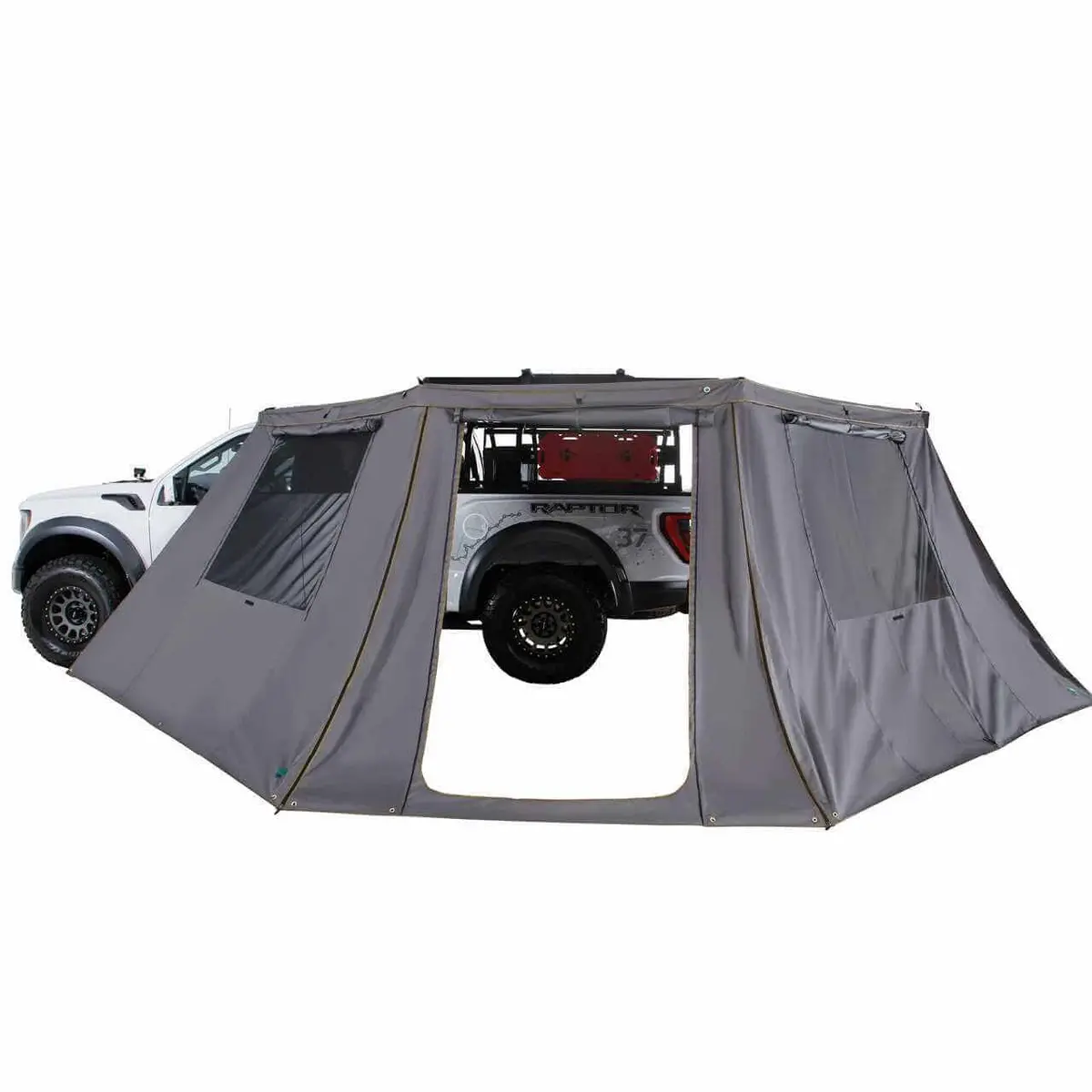 Overland Vehicle Systems Nomadic 180 Lte Awning Wall Kit With Windows - Recon Recovery 1