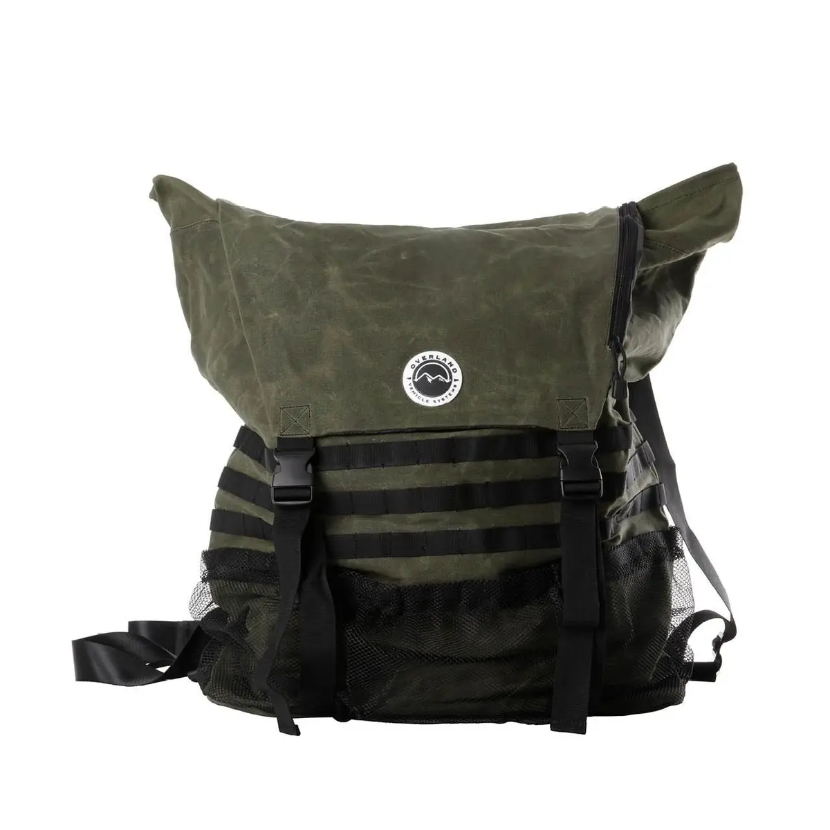 Ovs Extra Large Trash Bag Tire Mount – #16 Waxed Canvas Universal Spare Tire Bag 1