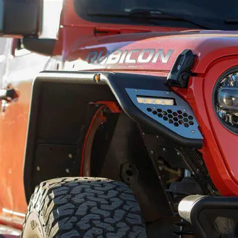 Smittybilt Apollo Front Fenders (Pair) For 2018-2026 Jeep Wrangler Jl & Gladiator Jt- Recon Recovery 1