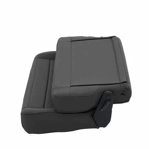 Smittybilt Black Denim Fold & Tumble Rear Seat For 1997-2006 Jeep Wrangler Tj Lj- Recon Recovery 2