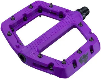 Raceface Chester Pedals - Platform, Composite, 9/16", Large, Purple 1