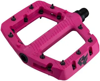 Raceface Chester Pedals - Platform, Composite, 9/16", Small, Magenta 1