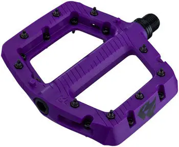 Raceface Chester Pedals - Platform, Composite, 9/16", Small, Purple 1
