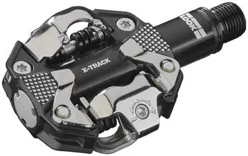 Look X-Track Pedals - Dual Sided Clipless, Chromoly, 9/16", Gray 1
