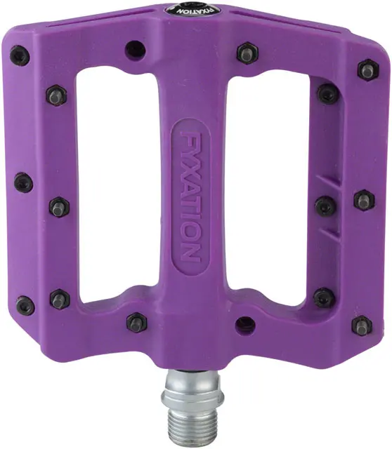 Fyxation Mesa Mp Pedals - Platform, Composite/Plastic, 9/16", Purple 2