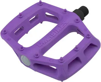 Dmr V6 Pedals - Platform, Plastic, 9/16", Purple 1