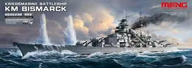 1:700 Km Bismarck Kreigsmarine Battleship 1
