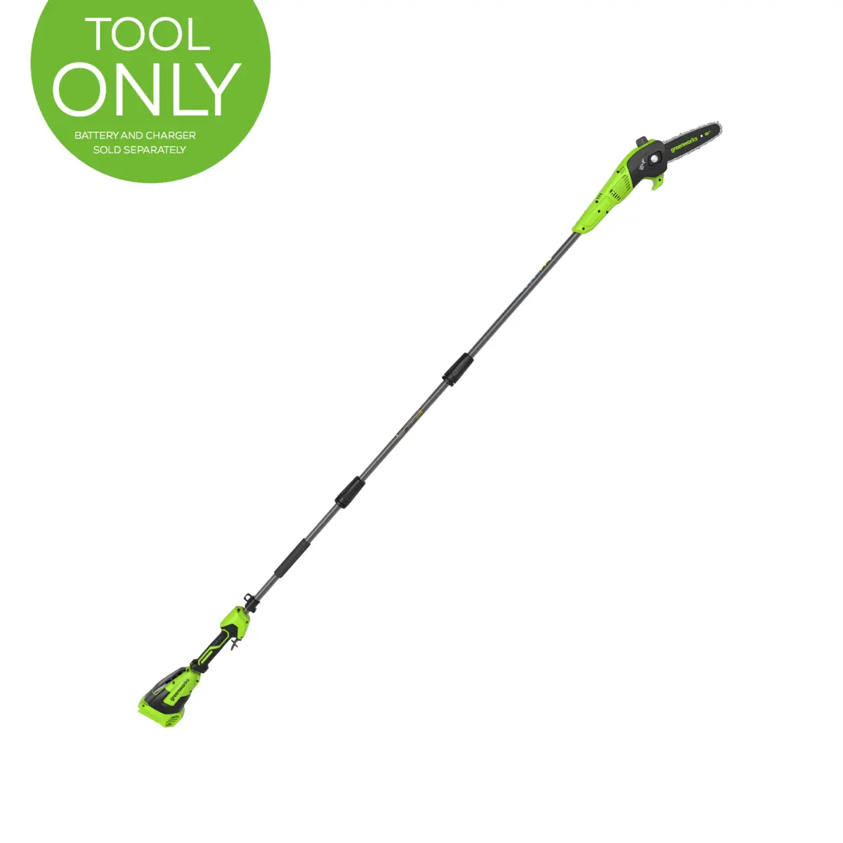 24V 8" Cordless Battery Pole Saw (Tool Only) 1