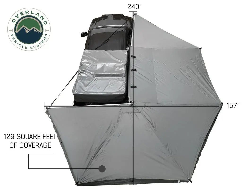 Ovs Free Standing Nomadic 270 Batwing Overland Awning (Driver's Or Passenger's) 2