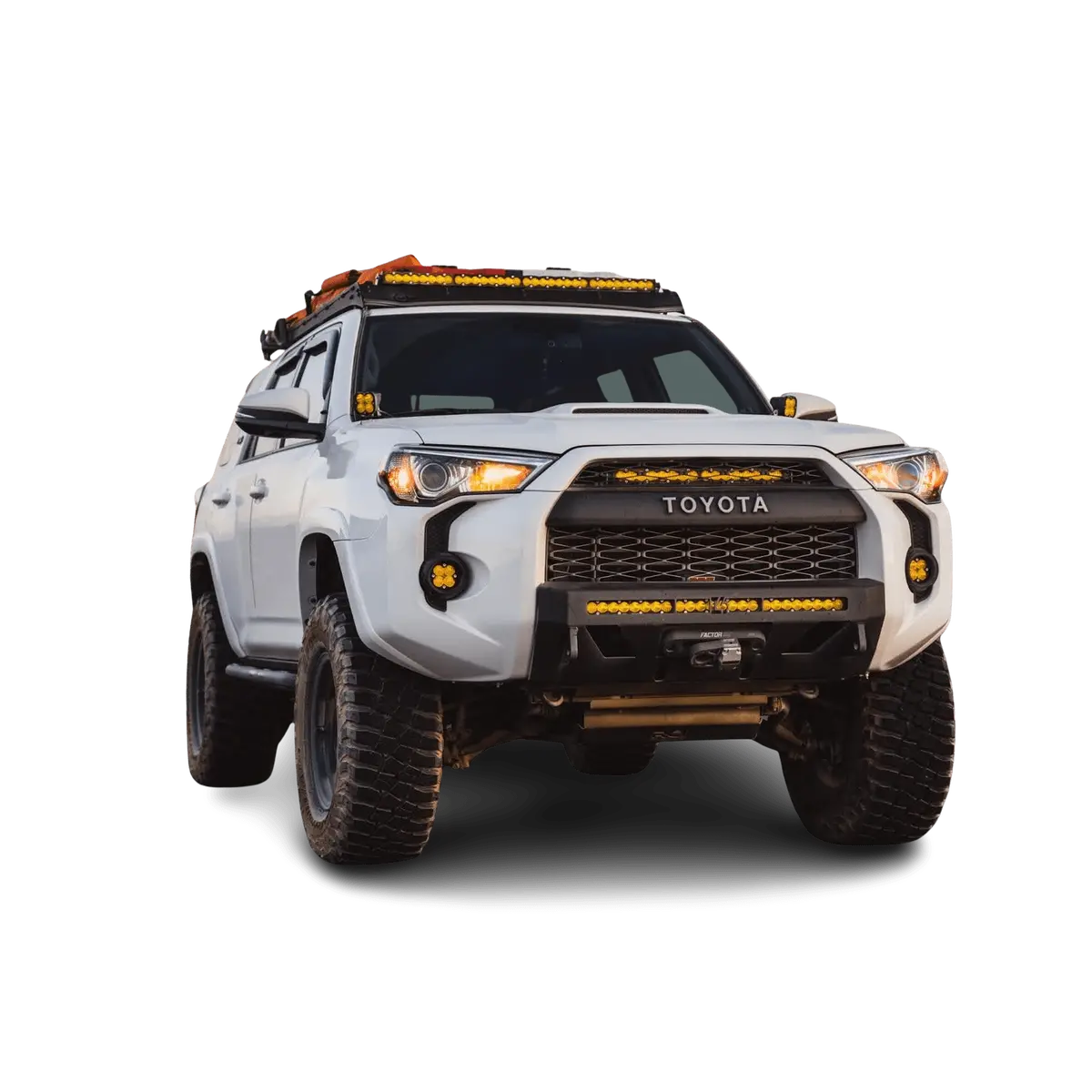 C4 Fabrication Lo-Pro Winch Bumper For 2014-2024 Toyota 4Runner - Recon Recovery 1