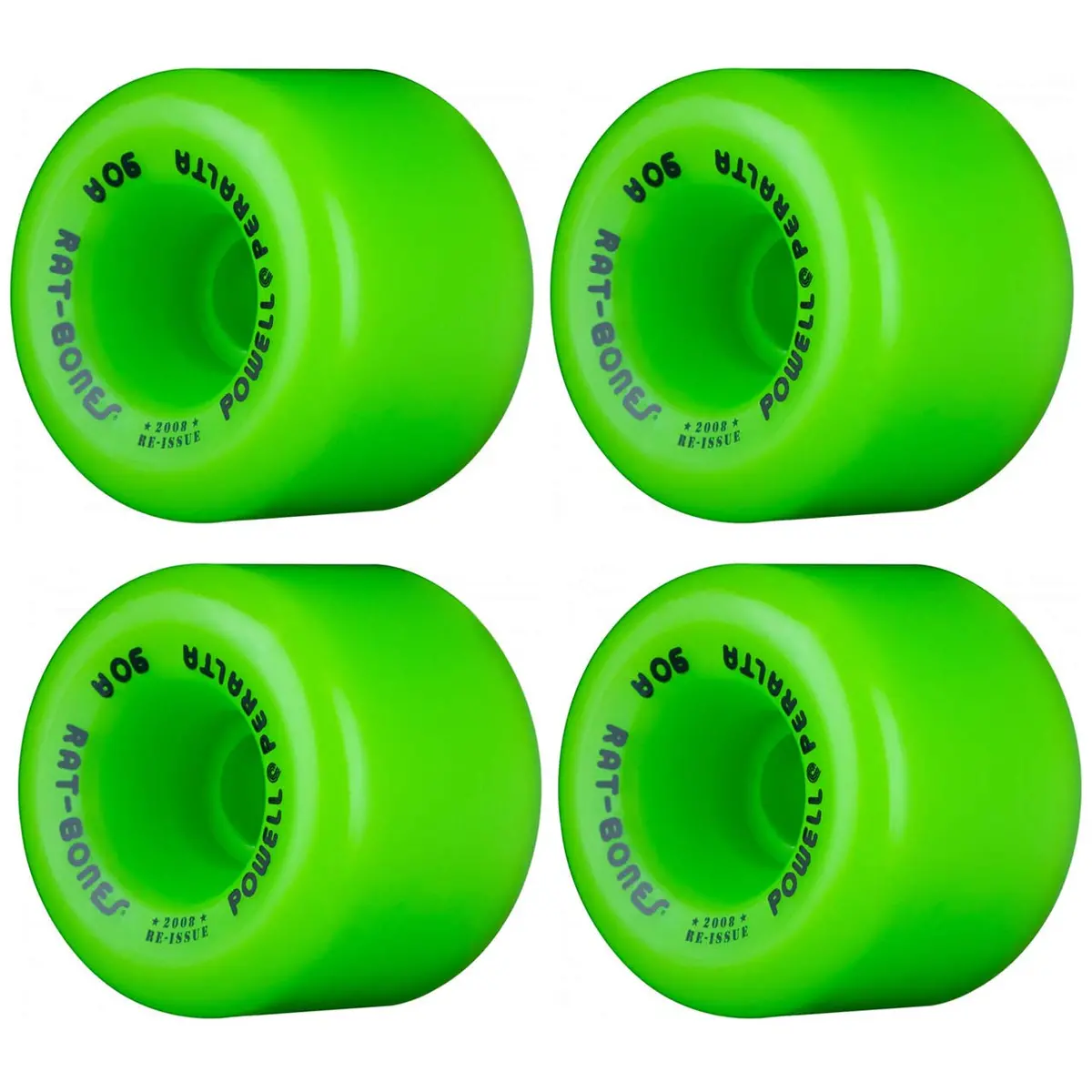 Powell Peralta Rat Bones 90A Wheels - Green 1