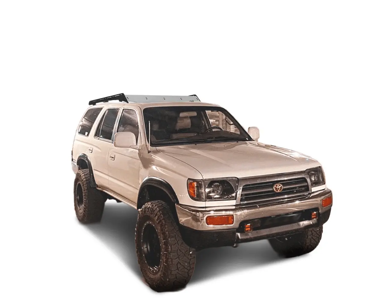 Prinsu 3/4 Roof Rack For 1995-2002 Toyota 4Runner- Black Powder Coat 1