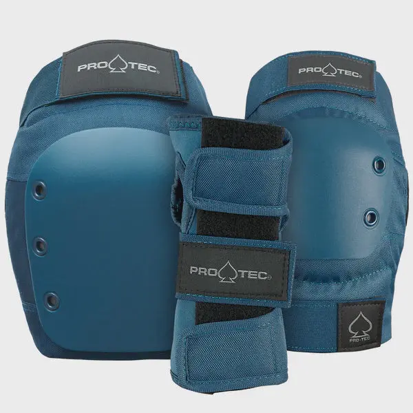 Pro-Tec Junior 3-Pack Pad Set - Blue 1