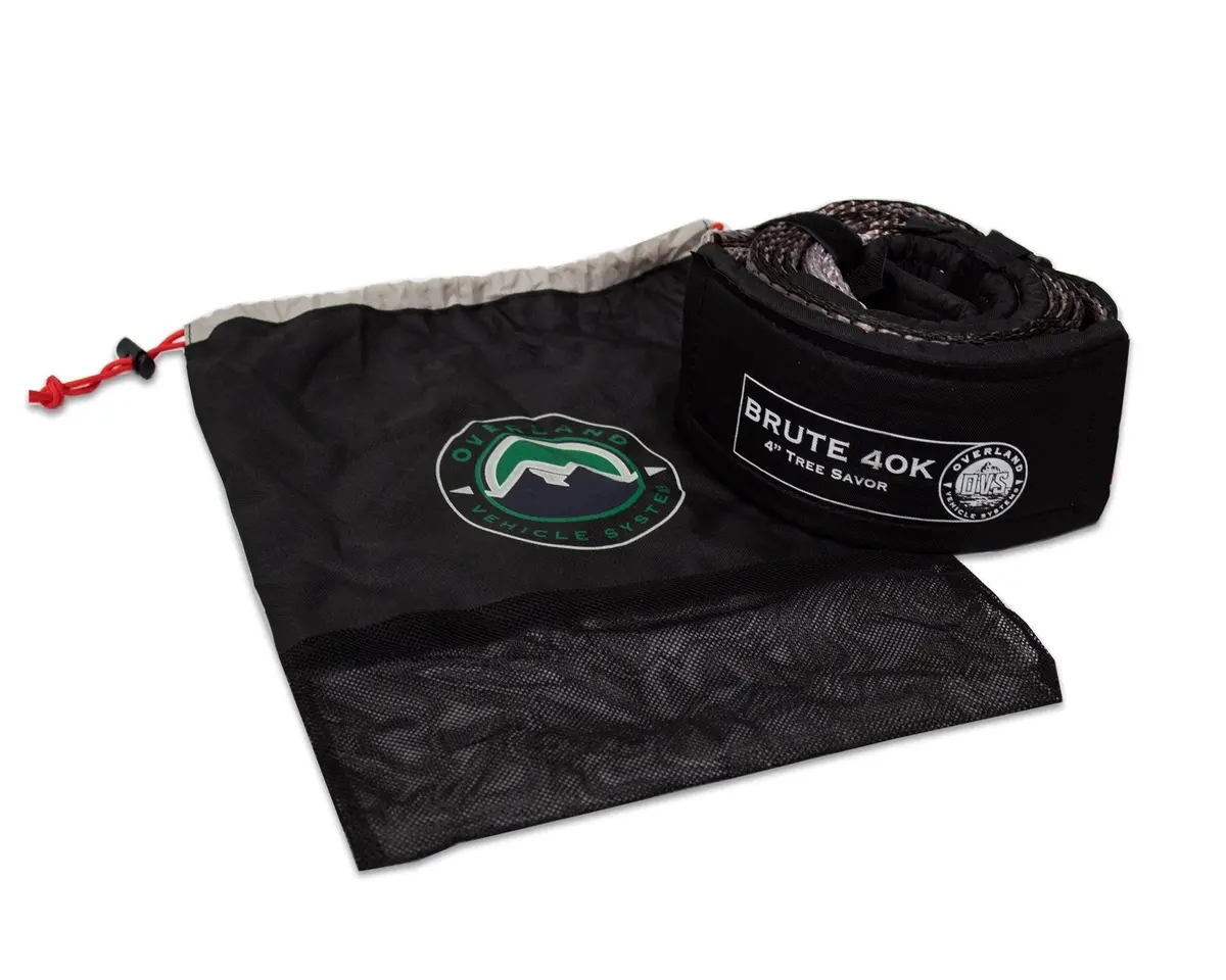 Ovs 40,000 Lb Tree Saver Tow Strap 4 Inch X 8 Foot With Lifetime Warranty 1