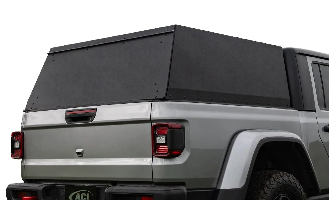 Duracap Quest Aluminum Light Weight Truck Cap Topper For 2020-2026 Jeep Gladiator Jt 1