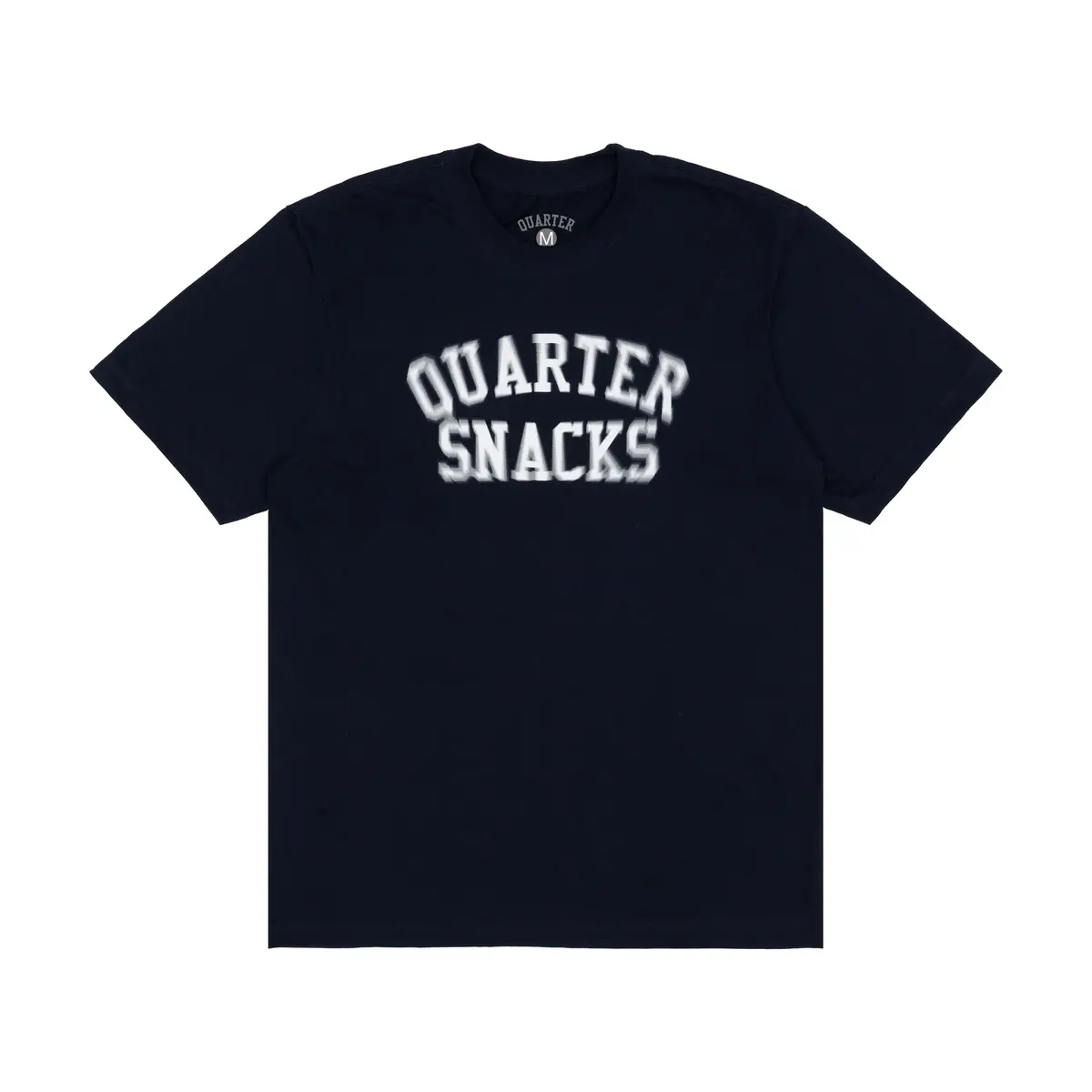 Quarter Snacks Motion Arch T-Shirt - Navy 1