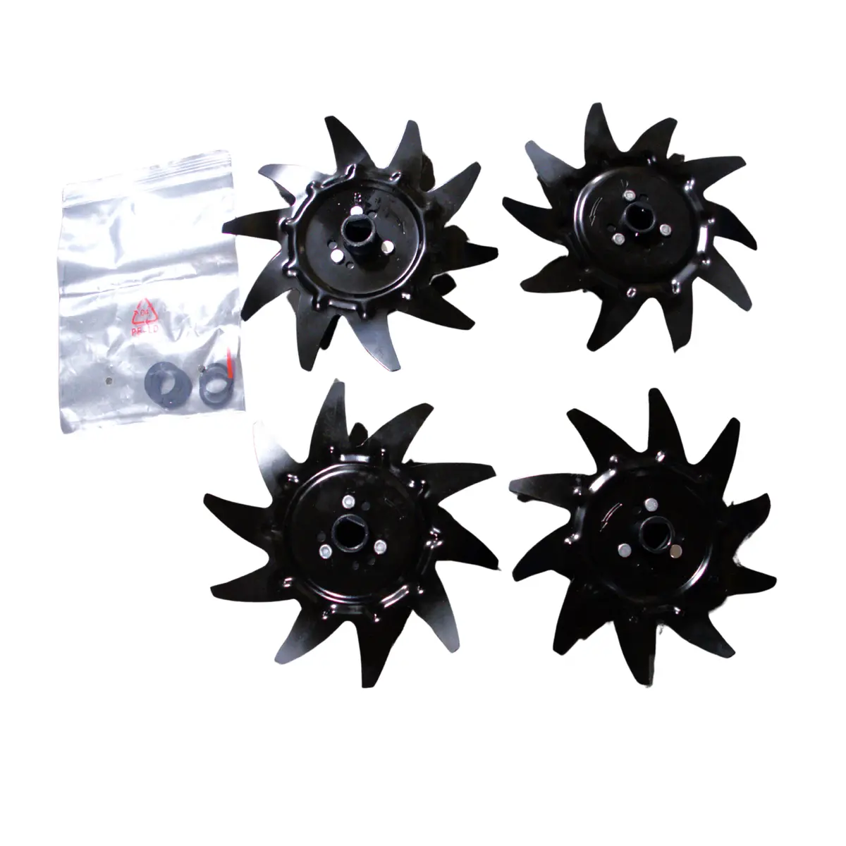 8" Replacement Cultivator / Tiller Tines (4 Pack) R0201824-00 1