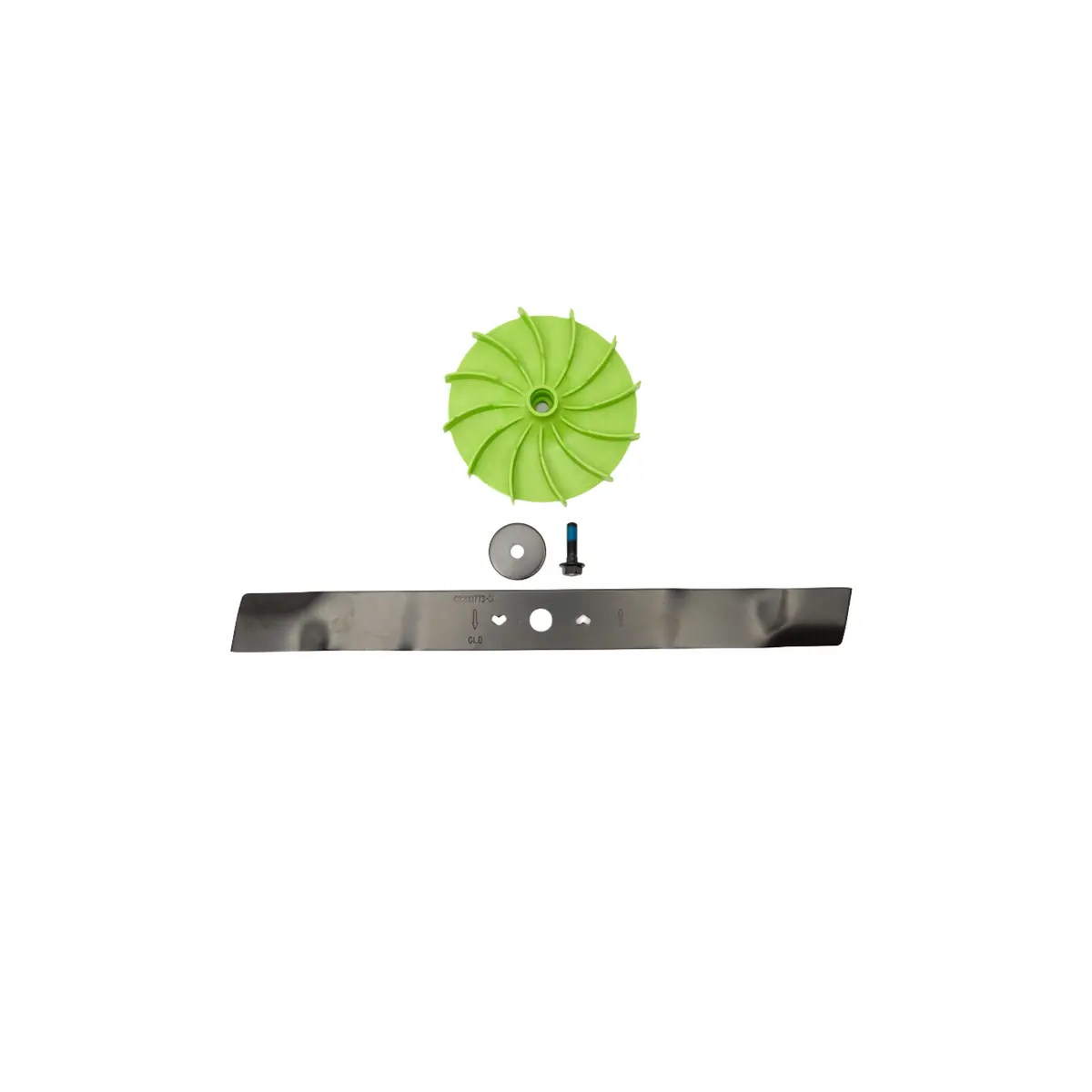 21" High Lift Lawn Mower Blade Assembly 1