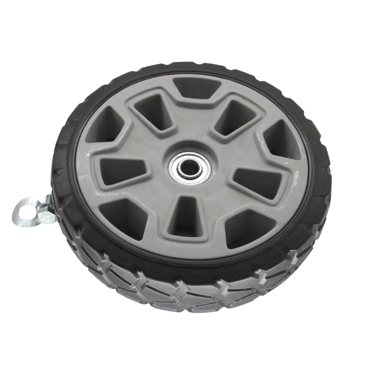 8" Front Wheel Assembly-Grey 1