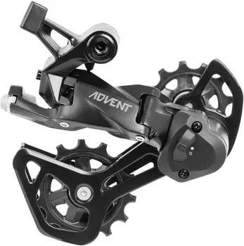 Microshift Advent Rd-M6195m-B Rear Derailleur - 9 Speed, Medium Cage, Black, With Clutch 1