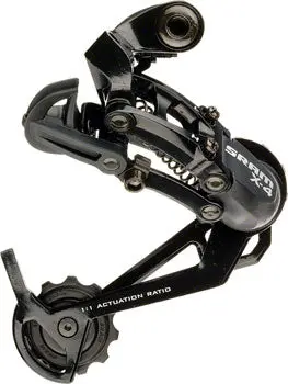 Sram X4 Rear Derailleur - 7,8,9 Speed, Long Cage, Black 1