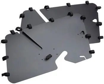 Benno Rack #3 Poly Wheel Guard Set - For Boost Evo 1-5, Black 1