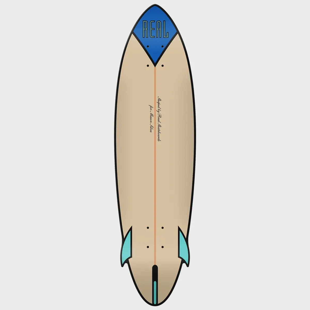 Real Mason's Speed Egg Cnc Cruiser Deck 1