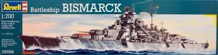 1:700 Battleship Bismarck 1
