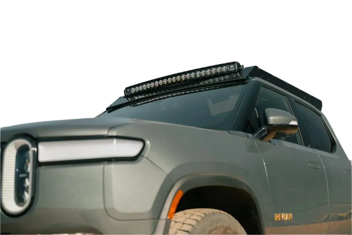 Rago Fabrication Overland Roof Rack For 2022-2026 Rivian R1t - Recon Recovery 1