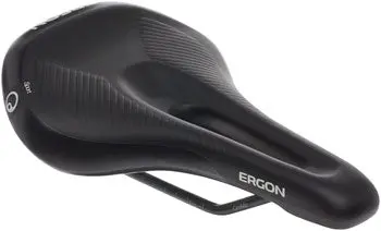 Ergon Sm E Mountain Sport Saddle - Chromoly, Stealth, Women's, Small/Medium 1