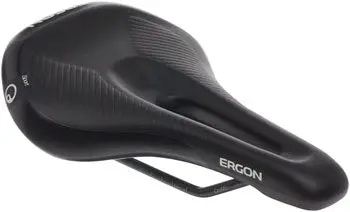Ergon Sm E Mountain Sport Saddle - Chromoly, Stealth, Women's, Medium/Large 1