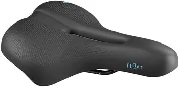 Selle Royal Float Saddle - Steel, Black, Moderate, Women's 1