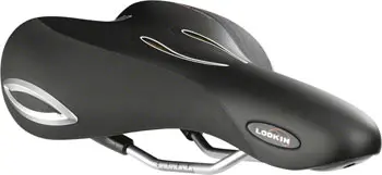 Selle Royal Lookin Saddle - Steel, Black, Moderate 1