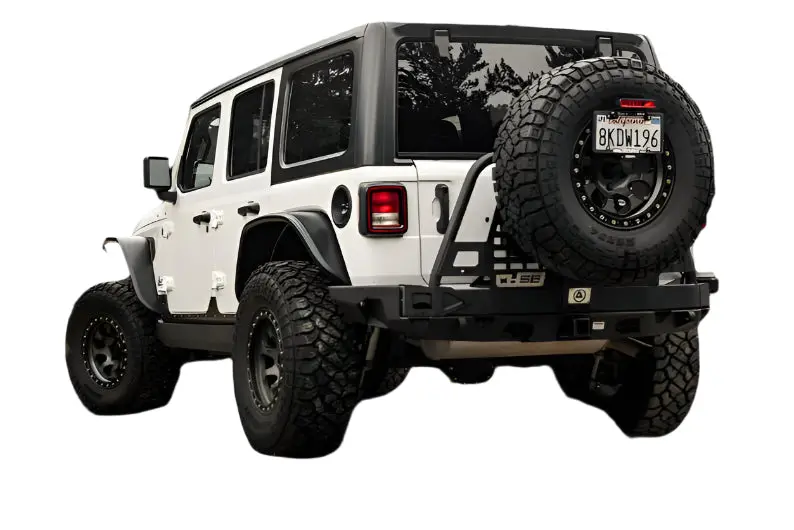 Smittybilt Xrc Atlas Rear Bumper & Tire Carrier Combo For 2018-2026 Jeep Wrangler Jl - Recon Recovery 1