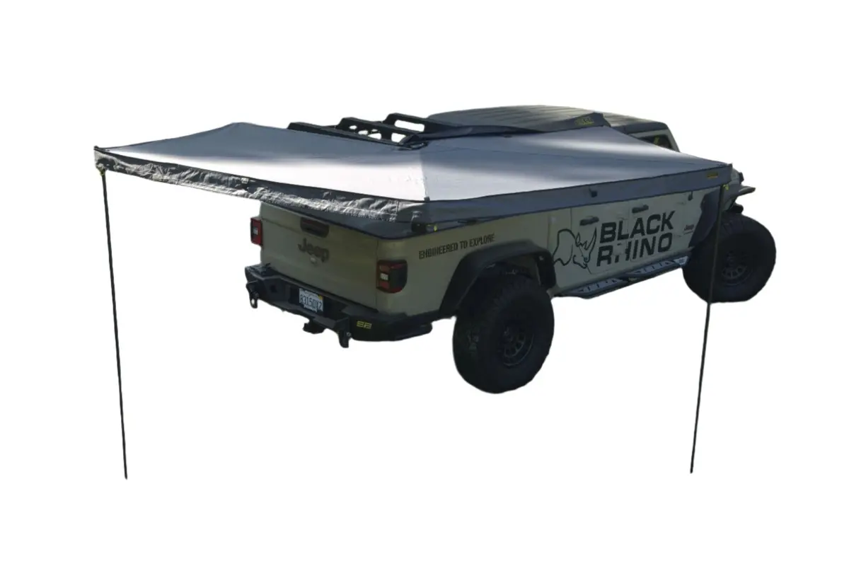 Smittybilt Quick Deploy Free Standing 270 Degree Hd Awning - Passenger Side 1