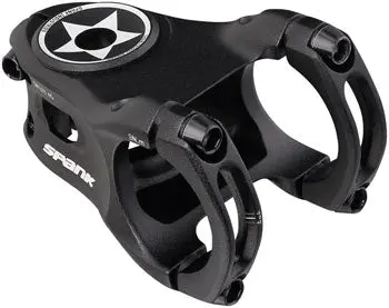 Spank Split 35 Stem - 45Mm, 35 Clamp, +/-0, 1 1/8", Aluminum, Black 1